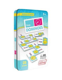 Dominó de Tiempo Junior Learning JL486 - 28 Piezas 2