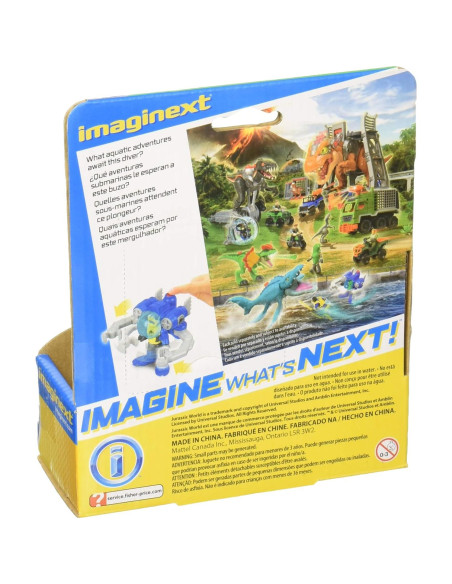 Juguete Capturador de Dinosaurios Imaginext Fisher-Price