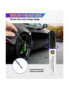 Pintura de Retoque para Coche SCUARI Negro 1 Onza 2