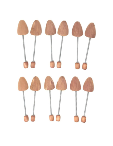 Zapatos de Madera para Mujeres Cedar Elements - Paquete de 6