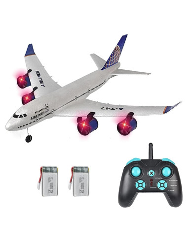 Avión Eléctrico RC Airbus A380/747 2.4G - EPP - 2 Baterías