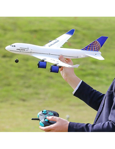 Avión Eléctrico RC Airbus A380/747 2.4G - EPP - 2 Baterías