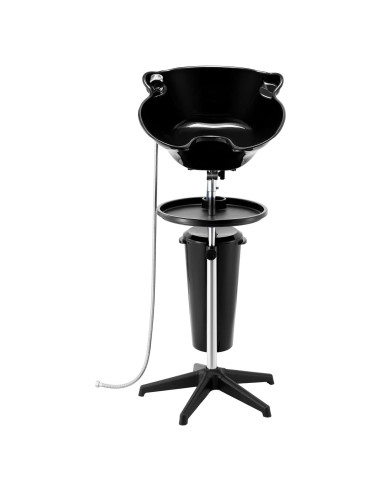 Lavabo de Champú Portátil VEVOR Ajustable con Ducha y Drenaje