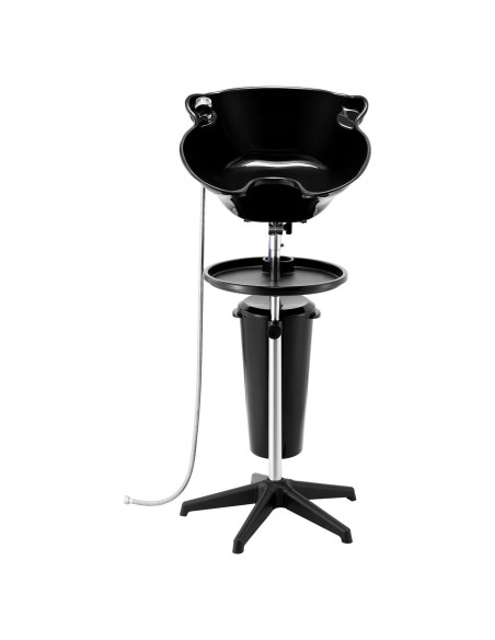 Lavabo de Champú Portátil VEVOR Ajustable con Ducha y Drenaje