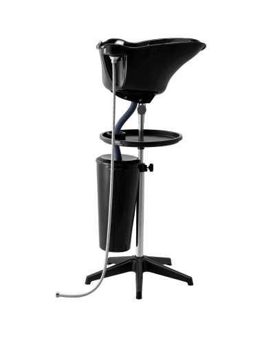 Lavabo de Champú Portátil VEVOR Ajustable con Ducha y Drenaje