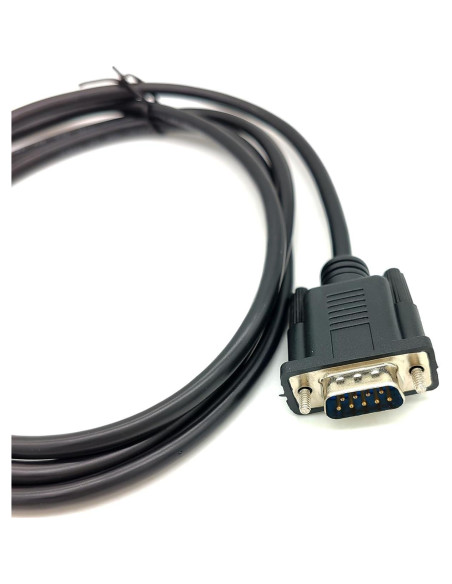 Cable Adaptador USB B Macho a DB9 Macho RS232 1.5m GXMRHWY
