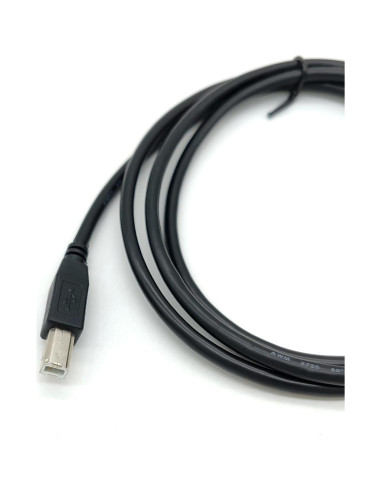 Cable Adaptador USB B Macho a DB9 Macho RS232 1.5m GXMRHWY
