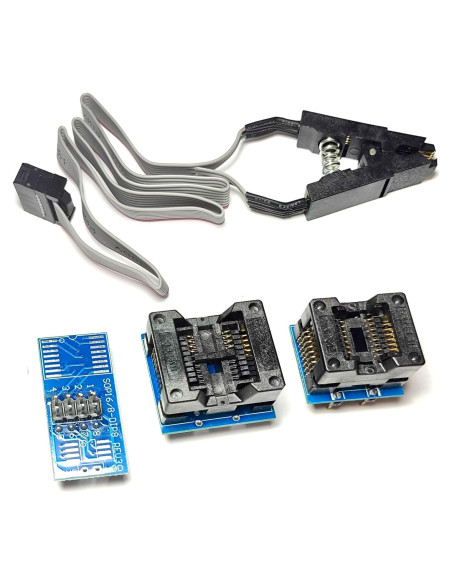 Kit Adaptador SOP8 a DIP8 SUGTSUGT - 200mil y 150mil