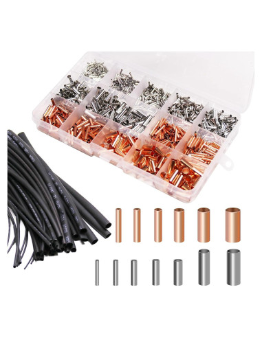 Kit de Conectores de Cable Pastall 970 Piezas Cobre Estañado