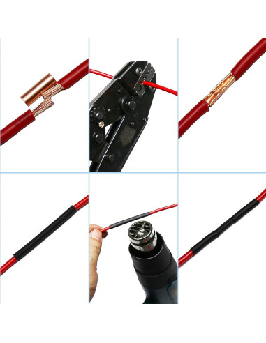 Kit de Conectores de Cable Pastall 970 Piezas Cobre Estañado