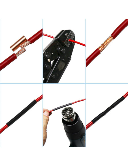 Kit de Conectores de Cable Pastall 970 Piezas Cobre Estañado