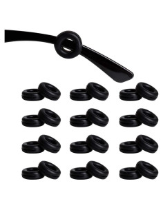 Mangas de Silicona para Gafas OURUI - Antideslizantes 12 Pares