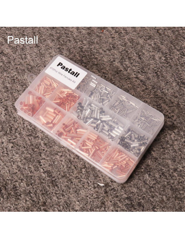 Kit de Conectores de Cable Pastall 970 Piezas Cobre Estañado