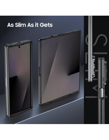 Funda Magnética MAKAVO para Samsung Galaxy Z Fold 7 Negra