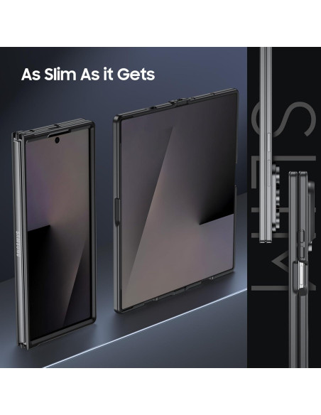 Funda Magnética MAKAVO para Samsung Galaxy Z Fold 7 Negra