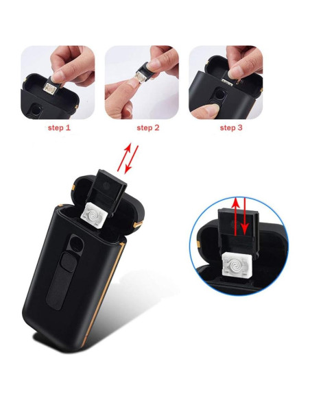 Bobinas de Reemplazo KUGUAN para Cigarrillos 5 Pcs