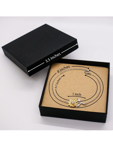 Pulsera de Girasol para Controlador de Tráfico Aéreo - Plata .925