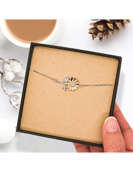 Pulsera de Girasol para Controlador de Tráfico Aéreo - Plata .925