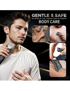 Recortadora de Vello Corporal 2 en 1 ENSSU con Luz LED 2