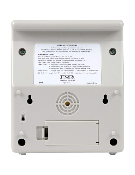 Temporizador Digital de Cuenta Regresiva FMP 151-7500 4 Canales Temporizador Digital de Cuenta Regresiva FMP 151-7500 4 Canales