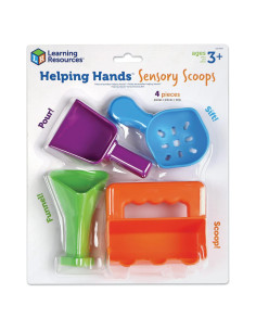 Recipientes Sensoriales Helping Hands Learning Resources - Cucharas para Motricidad Fina