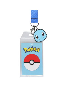 Lanyard Pokemon Squirtle 007 Bioworld Doble Cara 44.5 cm 2