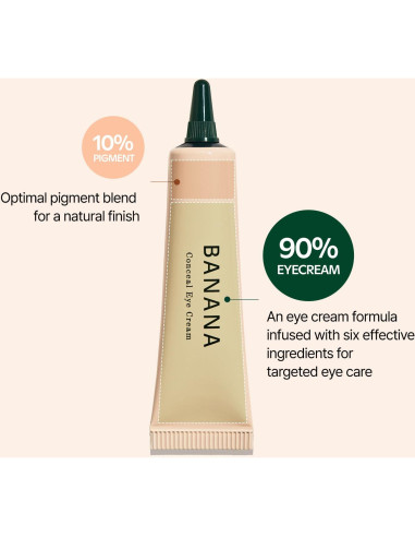 Suero Tonificante para Manchas de Café y Crema Conceal Banana