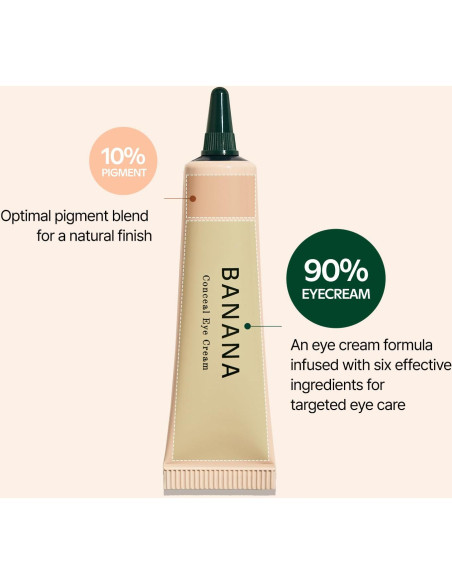Suero Tonificante para Manchas de Café y Crema Conceal Banana