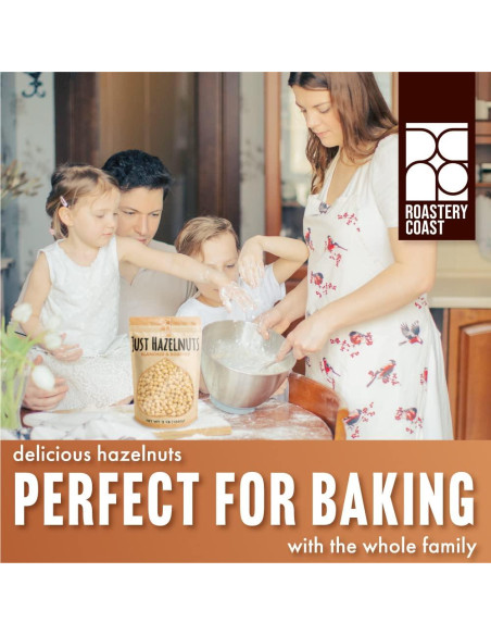 Avellanas Tostadas Secas Roastery Coast 1.36 KG Sin Sal