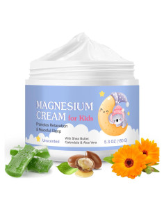 Crema de Magnesio para Niños Loción 100% Natural 191g