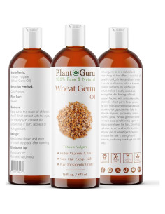 Aceite de Germen de Trigo 473 ml Prensado en Frío 100% Puro 2