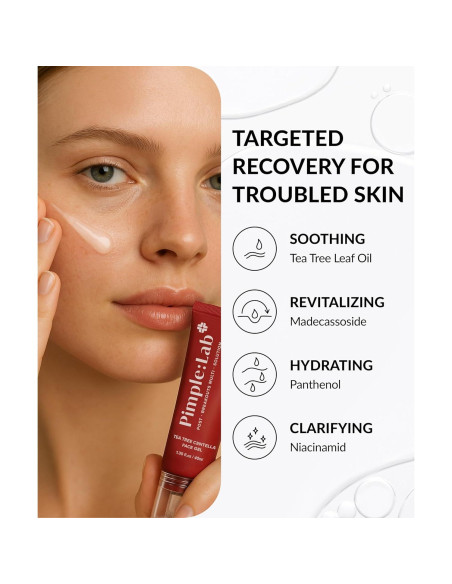 Gel Facial Hidratante Dermameal 40ml - Centella y Tea Tree