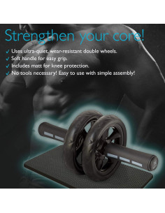 Rueda Ab Roller Bodytech BTS91NH001A para Abdominales 2