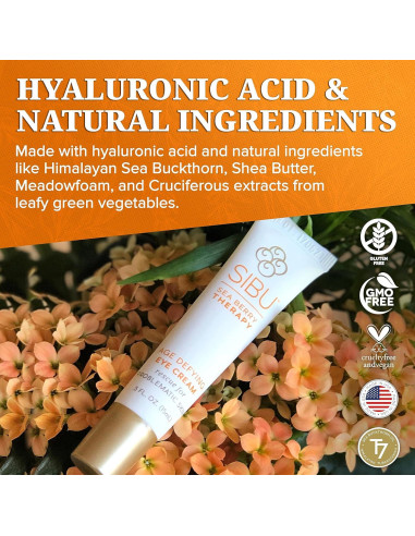 Crema para los Ojos Antienvejecimiento Sibu 14 g - Espino Cidra