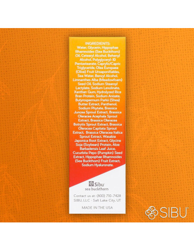 Crema para los Ojos Antienvejecimiento Sibu 14 g - Espino Cidra