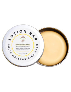 Barra de Loción Vegana EcoRoots 68g - Hidratante Natural Sólido
