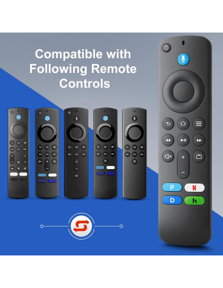 Control Remoto de Voz Angrox AMZ3 para TV Stick y TVs Inteligentes
