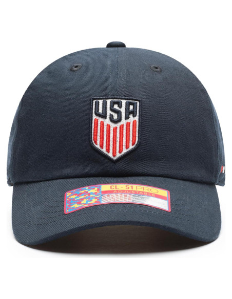 Gorra Ajustable Clásica USA Fútbol 100% Algodón Unisex
