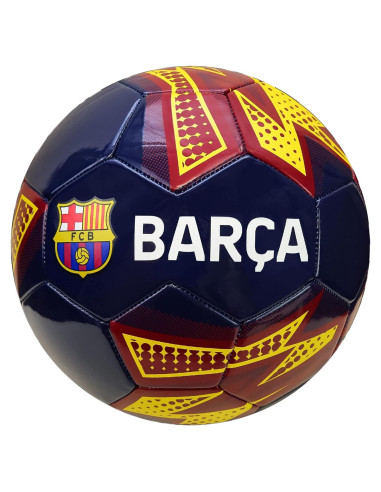 Balón de Fútbol PVC Icon Sports Barcelona Tamaño 5