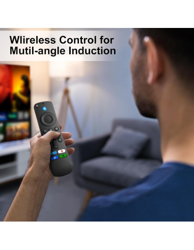 Control Remoto de Voz Angrox AMZ3 para TV Stick y TVs Inteligentes