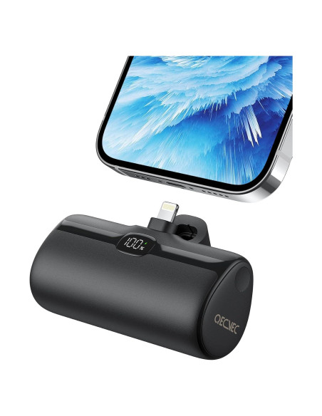 Cargador Portátil QECVEC Mini 5000mAh 20W para iPhone Cargador Portátil QECVEC Mini 5000mAh 20W para iPhone