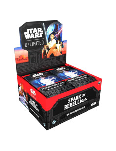 Juego de Cartas Star Wars: Unlimited Chispa de Rebelión - 24 Paquetes