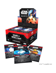 Juego de Cartas Star Wars: Unlimited Chispa de Rebelión - 24 Paquetes 2