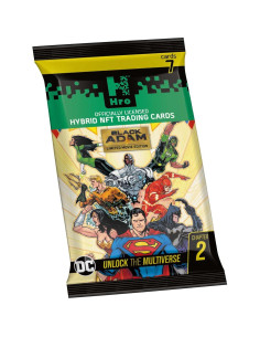 HRO DC Comics Cartas de Comercio NFT Híbridas - Paquete Premium 2 2
