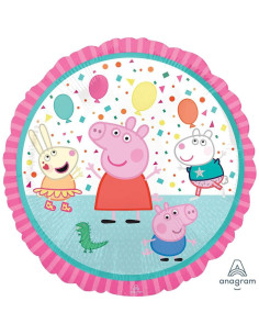 Globos de Foil Peppa Pig Anagram para Cumpleaños 2 años 2