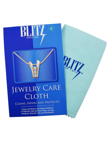 Paño de Cuidado de Joyería Blitz 2 Paquetes 100% Algodón