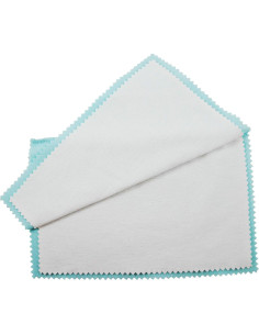 Paño de Cuidado de Joyería Blitz 2 Paquetes 100% Algodón 2