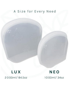 Bolsas de Silicona Reutilizables SnapPack 1000ml y 2000ml 2