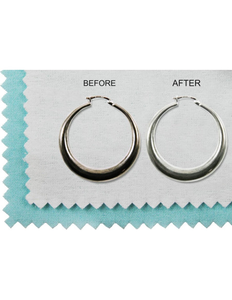 Paño de Cuidado de Joyería Blitz 2 Paquetes 100% Algodón