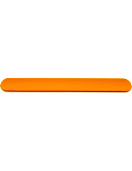 Brazaletes de Silicona Naranja BRANDWINLITE - 5 Piezas 215x25mm